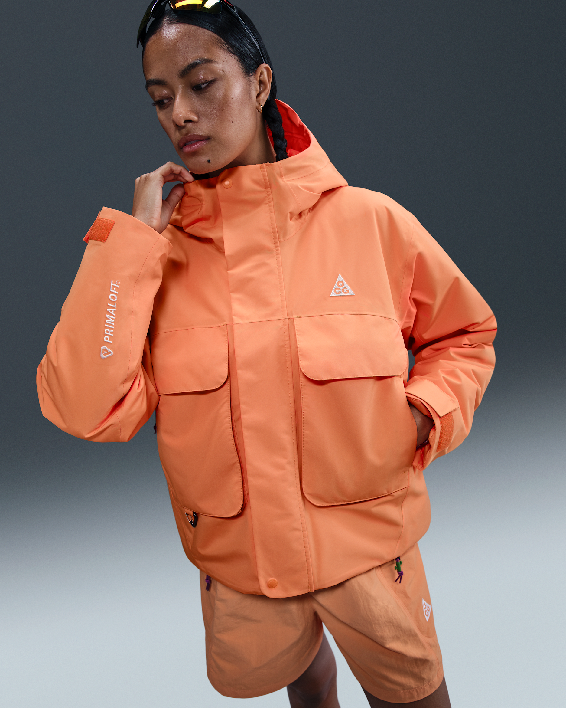 ナイキ ACG Storm-FIT ADV ウィメンズジャケットーS Nike ACG Storm-FIT ADV Chain Of Craters Jacket Women's SZ